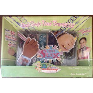 NEW HTF The Bead Shop Giant Bugle Bead Wrist Stix Bracelet kit Perfect Gift